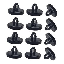 Brake Switch Stopper Car Truck Auto Brake Pedal Pad Brake Light 12 PCS Black