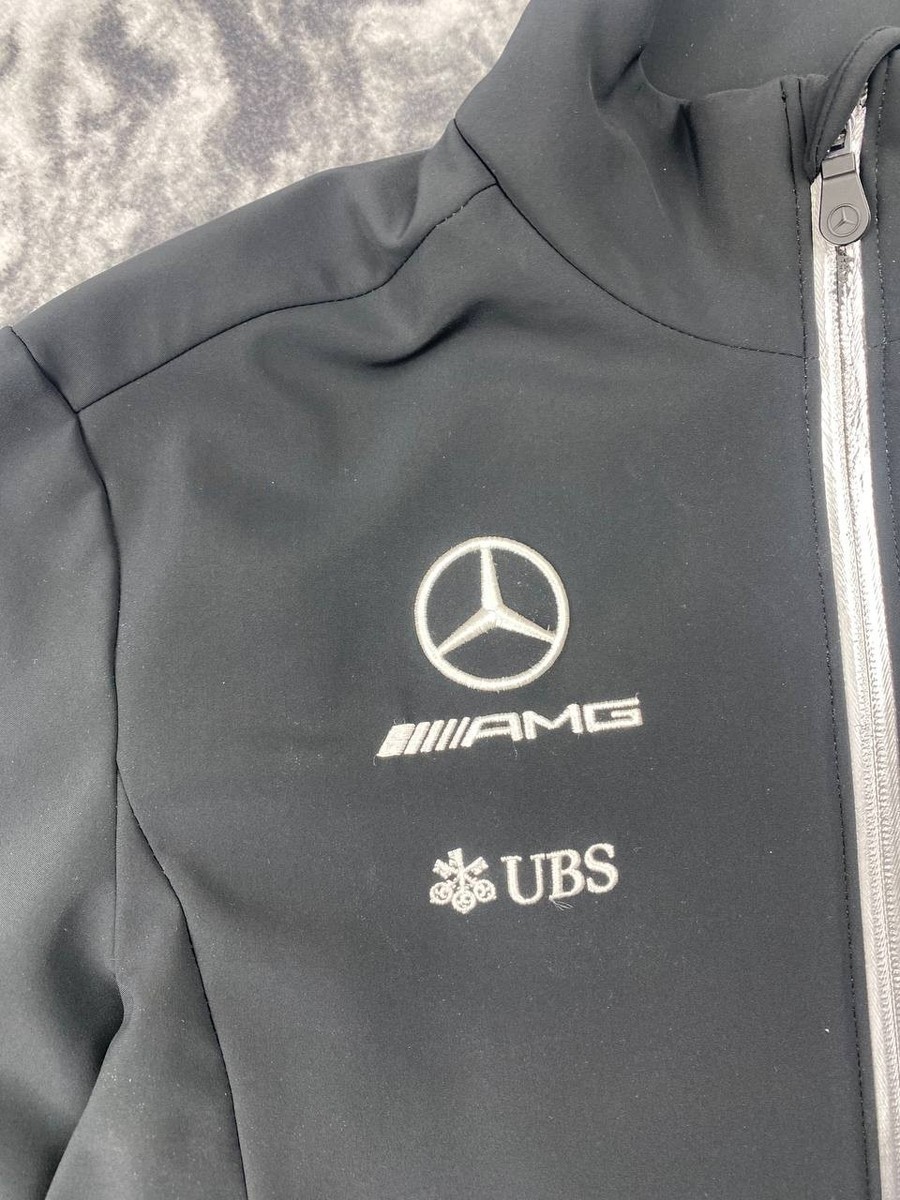 Hugo Boss Mercedes-AMG Petronas F1 Team Softshell Jacket Men Size