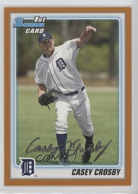 2010 Bowman Prospects Orange 38/250 Casey Crosby #BP20 2s2
