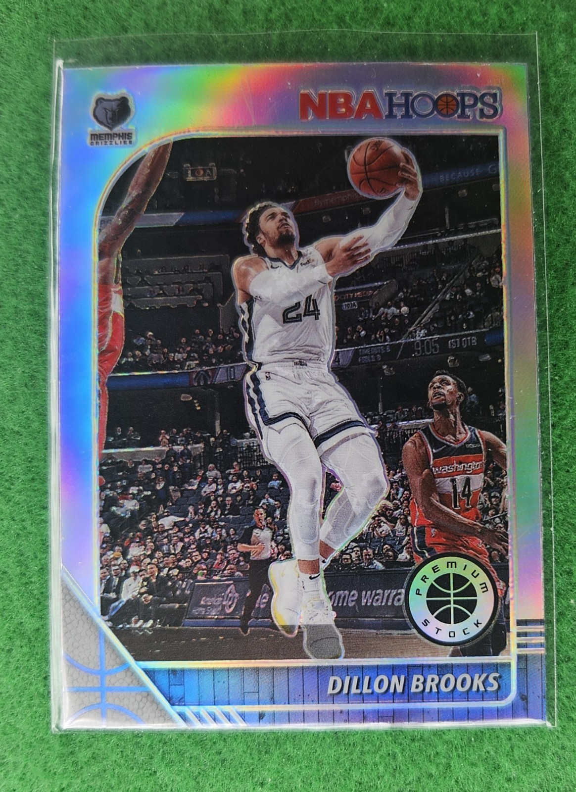 2019-20 Panini NBA Hoops Premium Stock - Dillon Brooks #154 Silver Prizm