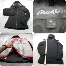 Eddie Bauer Jacket Womens XS Black Weatheredge Plus Removable Down Liner 3in1