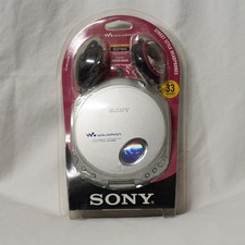 Sony Portable CD Player Walkman D-E350 Esp Max CD-R/RW Playback Silver Sealed