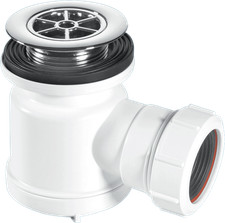 McAlpine STW3-R 19mm Water Seal Shower Trap with Universal Outlet