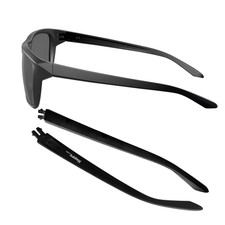 Replacement Temple Arms Legs for Oakley Sylas - Left/Right Black Matte  Clear