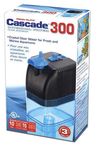 Cascade 300 Fully Internal Filter – Provides Physical, Biological, and Filtra...