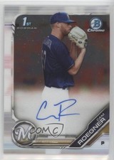 2019 Bowman Chrome Prospects Auto Cam Roegner #CPA-CR Auto h3a
