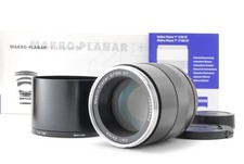 【INUTILIZZATO con cappuccio scatola】 Obiettivo Carl Zeiss Macro Planar 100mm F2 ZF per Nikon F GIAPPONE