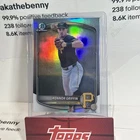 2025 bowman chrome draft konnor griffin #bdc-102 Silver Refractor Pirates