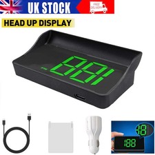 Universal Car Electronics Digital Speedometer MPH HUD GPS Head Up Display Green