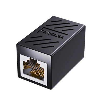 2x RJ45 Verbinder Netzwerk Kupplung LAN Adapter Kabel Verlängerung Cat7 Cat6