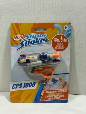 Nerf Mini Super Soaker CPS 100 Keychain Small Water Blaster Gun Toy