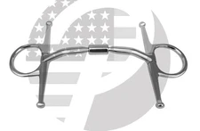 Full Cheek Comfort Barrel Bits, Snaffle Action Horse Bits