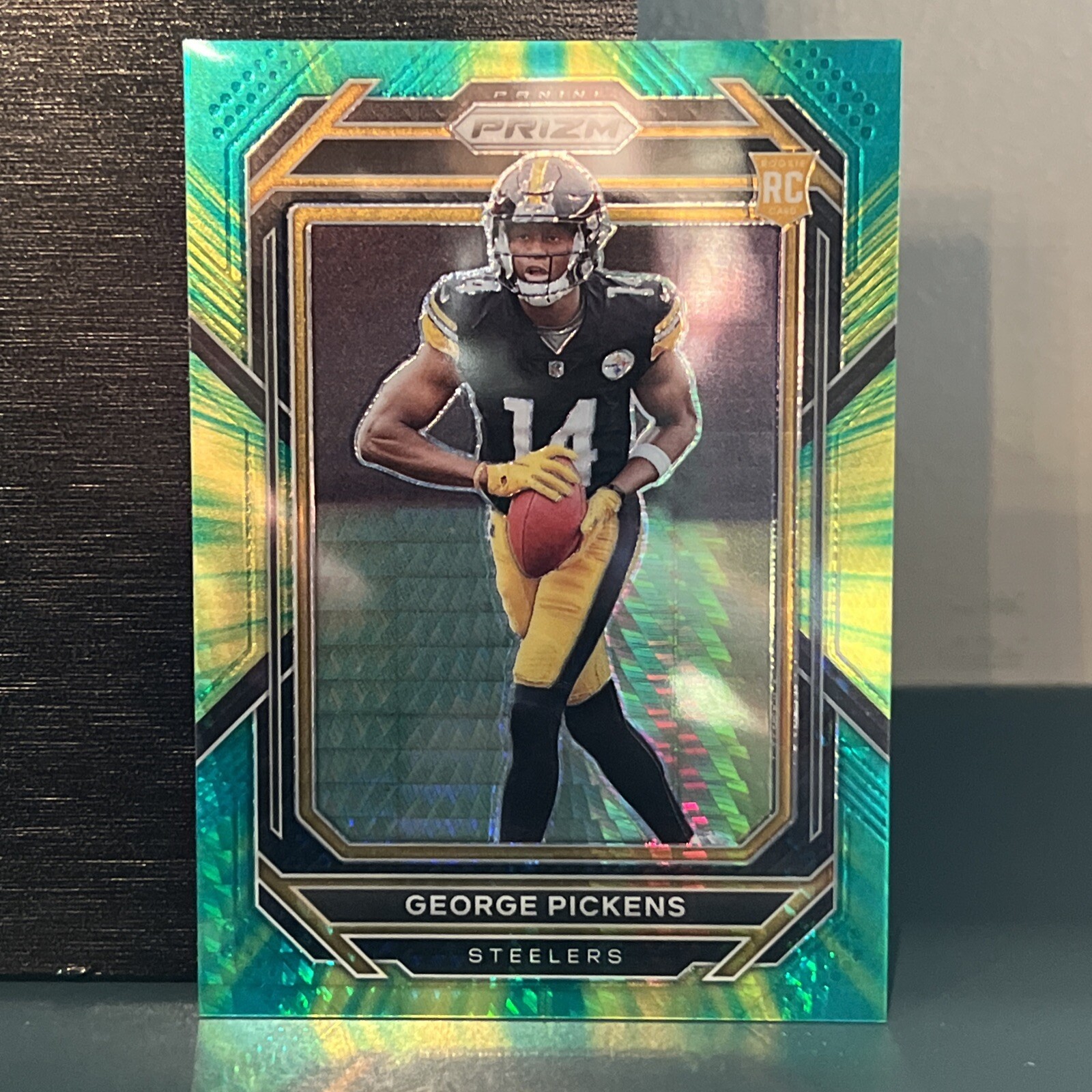 2022 Panini Prizm George Pickens Rookie Hyper /175 #329 RC