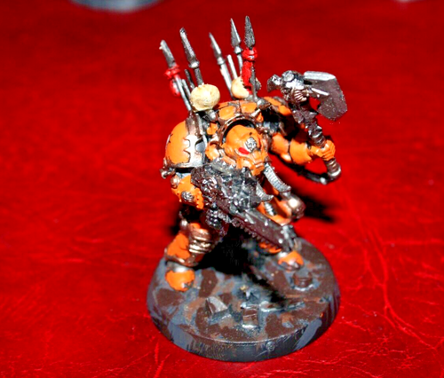 Warhammer 40k Chaos Space Marimes Terminators x 5 (plastic) Painted - Picture 5 of 6