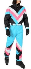 Tipsy Elves Retro Snow Suits for Men - Loud Men's Ski Suits Size L