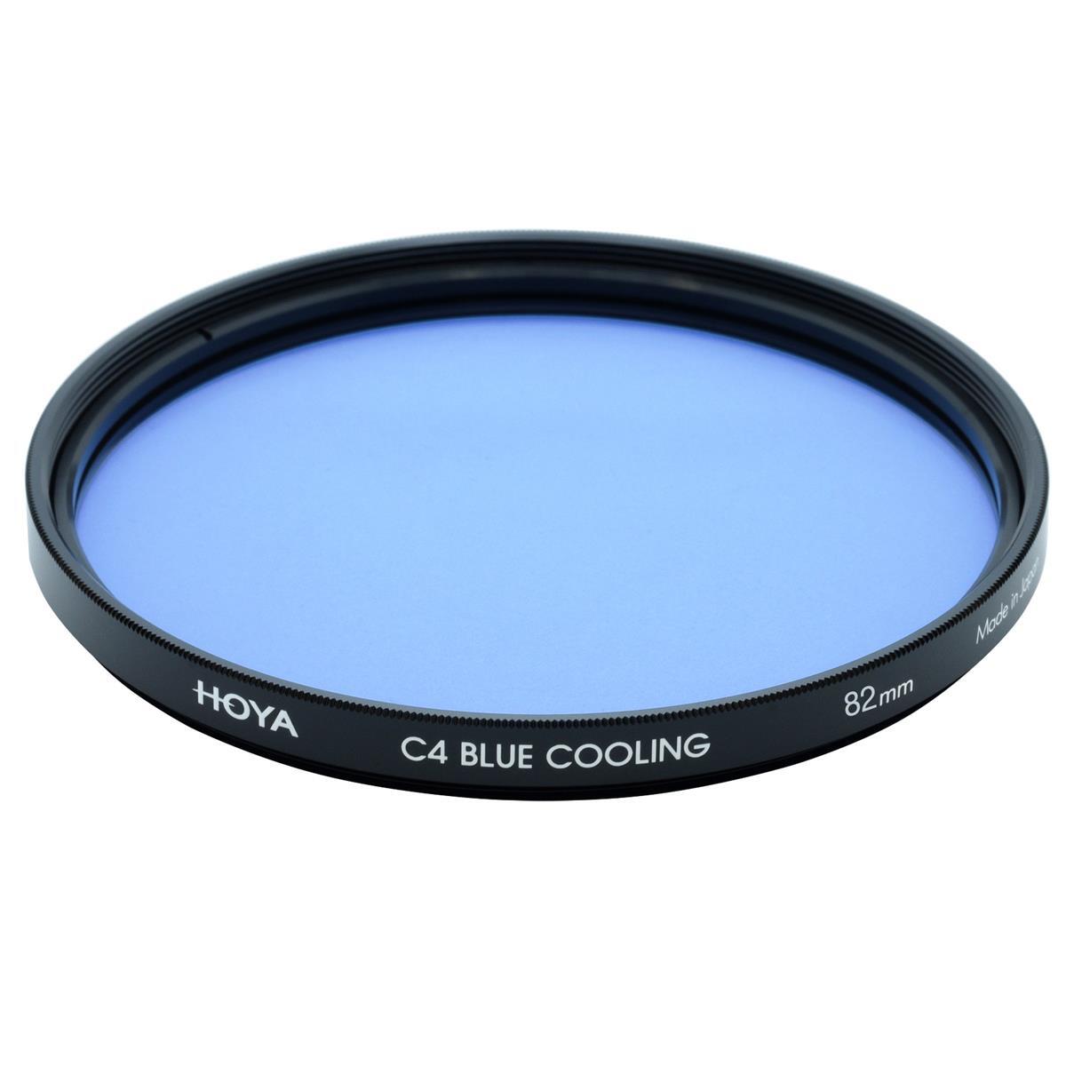 Стеклянный фильтр с многослойным покрытием для цветокоррекции Hoya 82mm C4 Blue Cooling #A-82C4