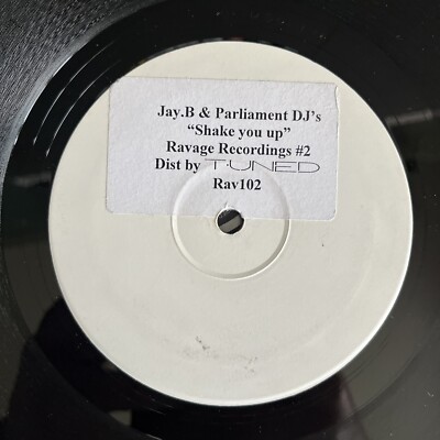 Jay B & Parliament DJs - Shake You Up / Dont Be Afraid - 12  Vinyl Single - EX+
