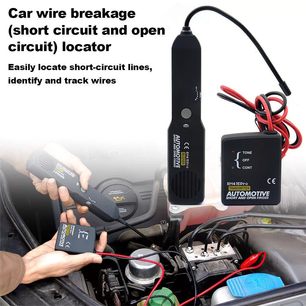 6~42V Digital Automotive Wire Finder Short Open Circuit Tester Cable Car Scanner