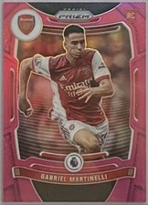 2021-22 Panini Prizm Premier League Pink Prizm #203 GABRIEL MARTINELLI RC