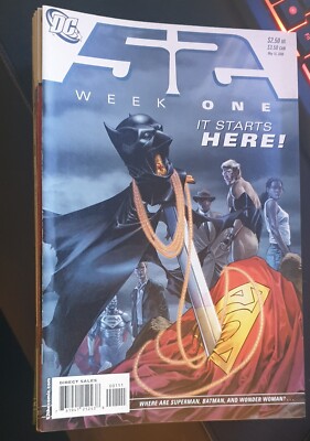 DC Comics 52 Weeks #1-52 VF+ #DC00597 epic event, several key issues, great read