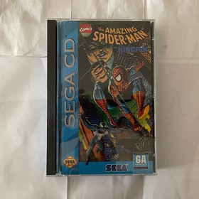 Amazing Spider-Man vs. The Kingpin (Sega CD, 1993) tested. Complete. Clean
