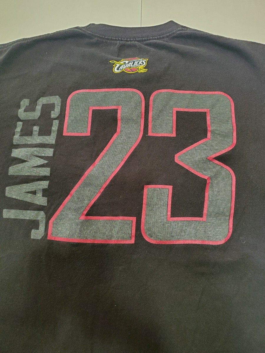 Cleveland Cavaliers KING JAMES Tシャツ 23番 Cleveland Cavaliers NBA LeBron James #23 Name & Number T