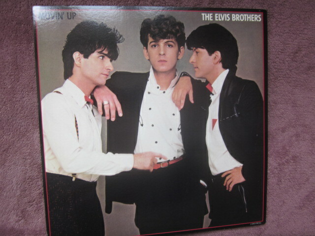The Elvis Brothers 1983 Movin' Up 12x12 Promo Cover Flat Poster Rob Graham Brad