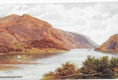 AK - Lake District - Blick auf Mount Helvellyn und die Umgebung