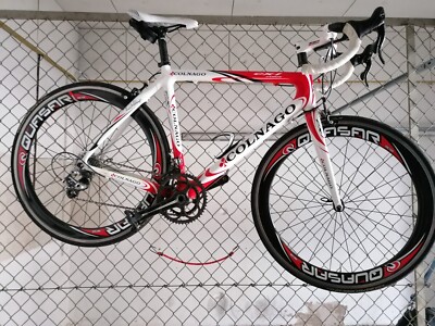 Rennrad Carbon 54 Colnago CX-1 ( Rot - Weiss ) Zustand Gut mit viel Zubehör