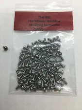 300 COUNT HOT WHEELS MODIFYING ACCESSORIES #2-56x3/16" STAINLESS STEEL  SCREWS