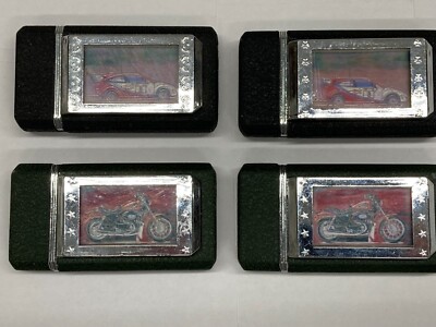 Lot#2  4 (Four) Windproof Lighters (Sold for parts, refurbishing-Dealer NOS)