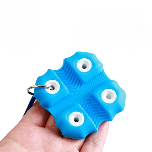 Strumenti da Disegno 3 Colori Tiro con l'Arco Tensionatore Clip Bersaglio Silicone Quadrato Arco da Tiro - Foto 5 di 14