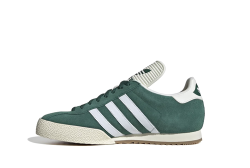 Adidas Originals Samba Suede Sneaker Herren in der Farbe Grün - Bild 2 von 8
