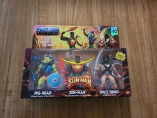 Mattel Masters of the Universe Origins Rulers of the Sun 3-Pack New 2022