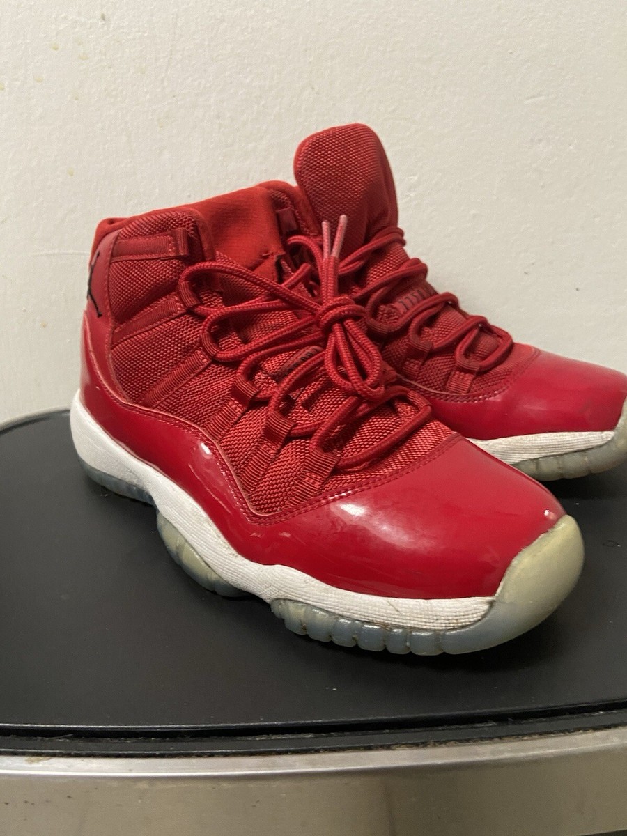 Nike Air Jordan Retro 11 GS Win Like 96 Red 378038-623 Youth