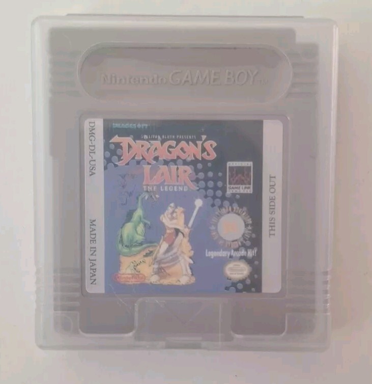 DRAGON'S LAIR The Legend GameBoy Original Nintendo Authentic