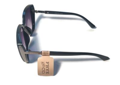 NWT Frye and Co. Black Cat Eye AH0421 00 UV Sunglasses +  display picture 2