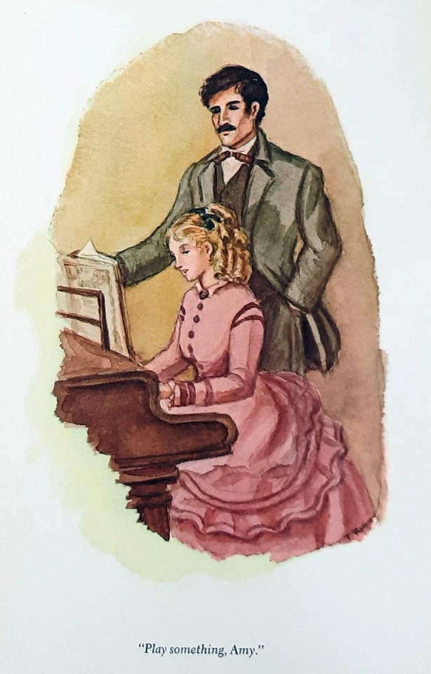 LITTLE WOMEN Original TASHA TUDOR Art FIRST EDITION Louisa May ALCOTT book 1969 - Imagem 3 de 4