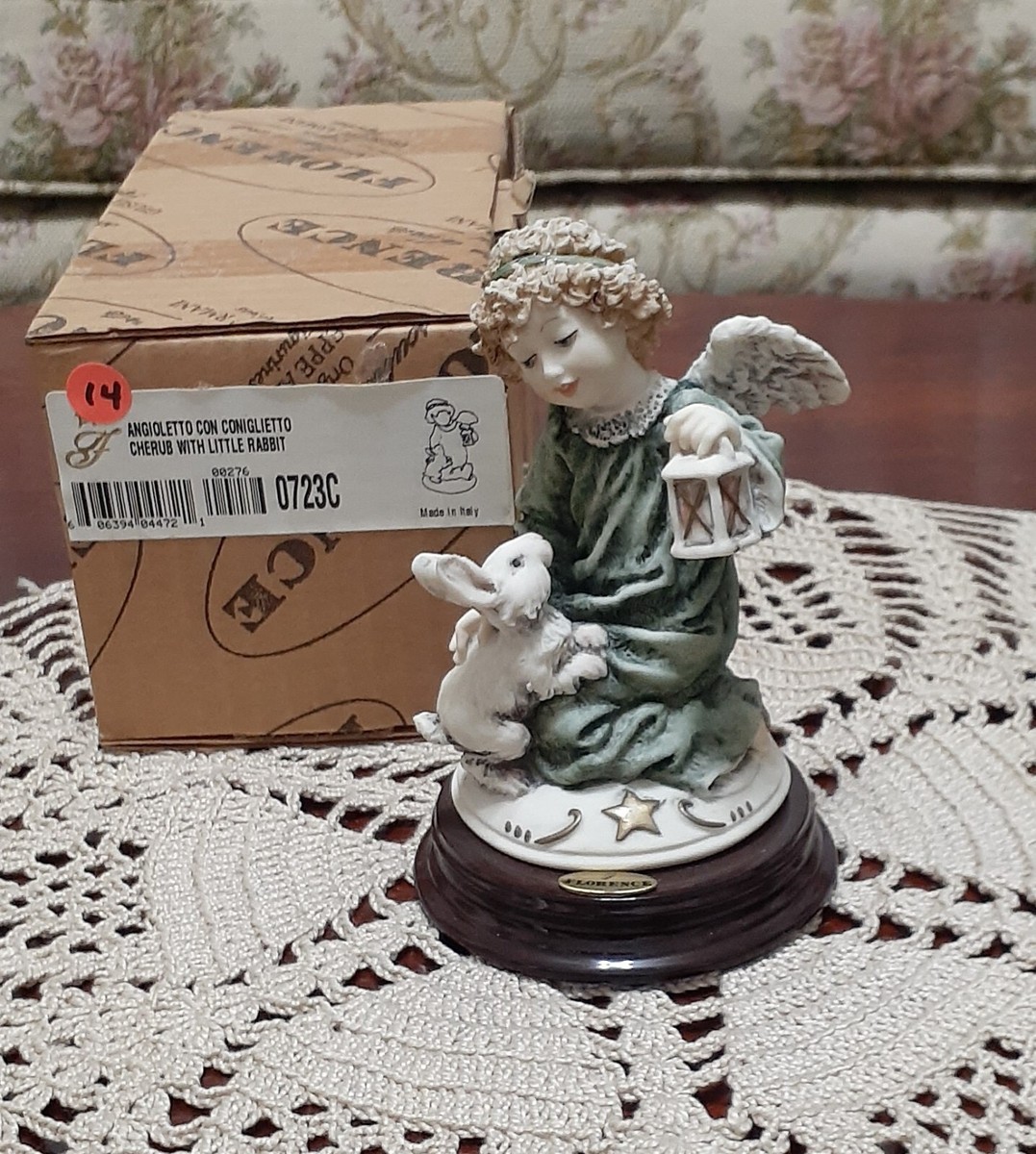 Giuseppe Armani (CHERUB WITH LITTLE RABBIT) 723C | eBay