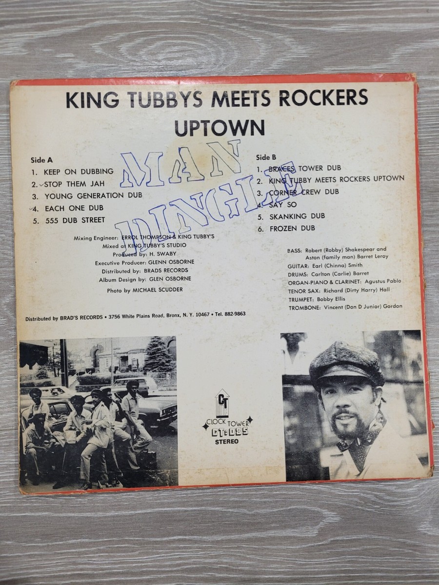 Agustus Pablo – King Tubbys Meets Rockers Uptown 1976 RARE US LPTC