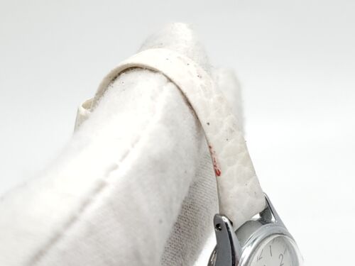 Vintage 1995 Acqua By Timex Quartz Watch Womens New Battery Silver Tone 20mm - Picture 10 of 15