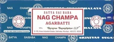Satya Sai Baba Nag Champa Agarbatti Incense, 250 gm 8.8 Ounce (Pack of 1)