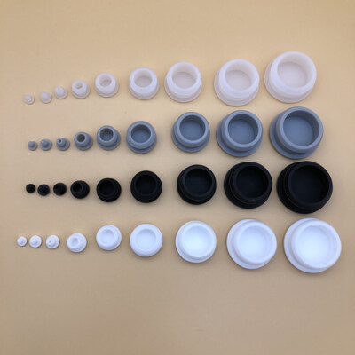 2mm-14mm Silicone Seal Plug Waterproof Seal Rubber Hole Plug Round Silicone Plug