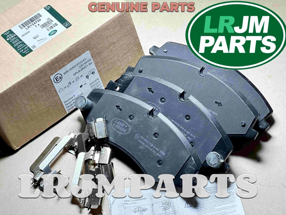 Juego De 6 Pastillas De Freno Cerámicas Delanteras Y Traseras Con Herrajes Para Land Rover LR4 Y Range Rover Sport