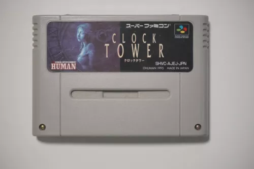 Super Famicom Clock Tower Japan SFC game US Seller