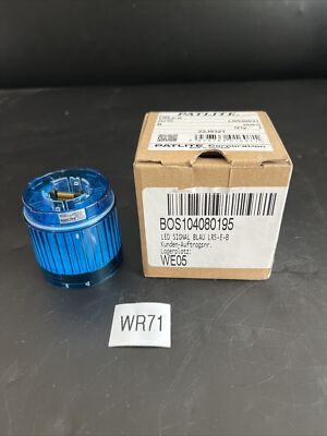 PATLITE LR5-E-B BLUE STACK LIGHT 24VDC (70145 - NEW)