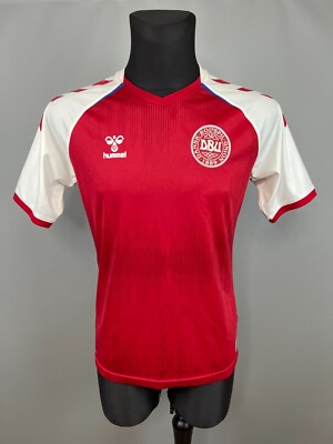 DENMARK 2021 2022 HOME SHIRT FOOTBALL SOCCER JERSEY HUMMEL MENS