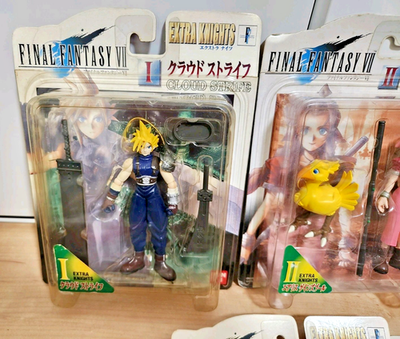 ファイナルファンタジー7 エクストラナイツ フィギュア　3個セット Final Fantasy VII 7 Extra Knights Complete Set of 7 Bandai Square