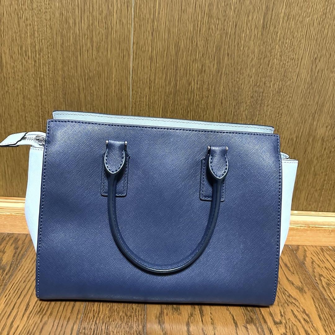 Kate Spade Shoulder Bag Bicolor Blue | eBay