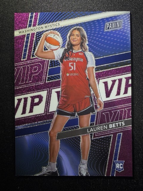 2026 Panini The National VIP - LAUREN BETTS (RC) Purple Ice Prizm /149 Mystics